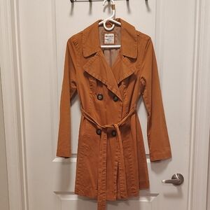 Old Navy Tan Trench Coat